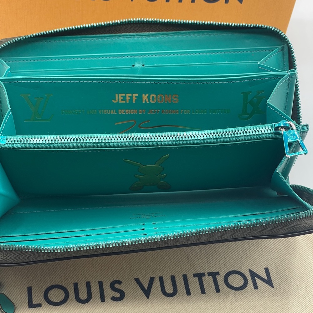 Louis Vuitton x Jeff Koons Masters Collection Manet Limited Edition Zippy Wallet - Picture 13 of 16
